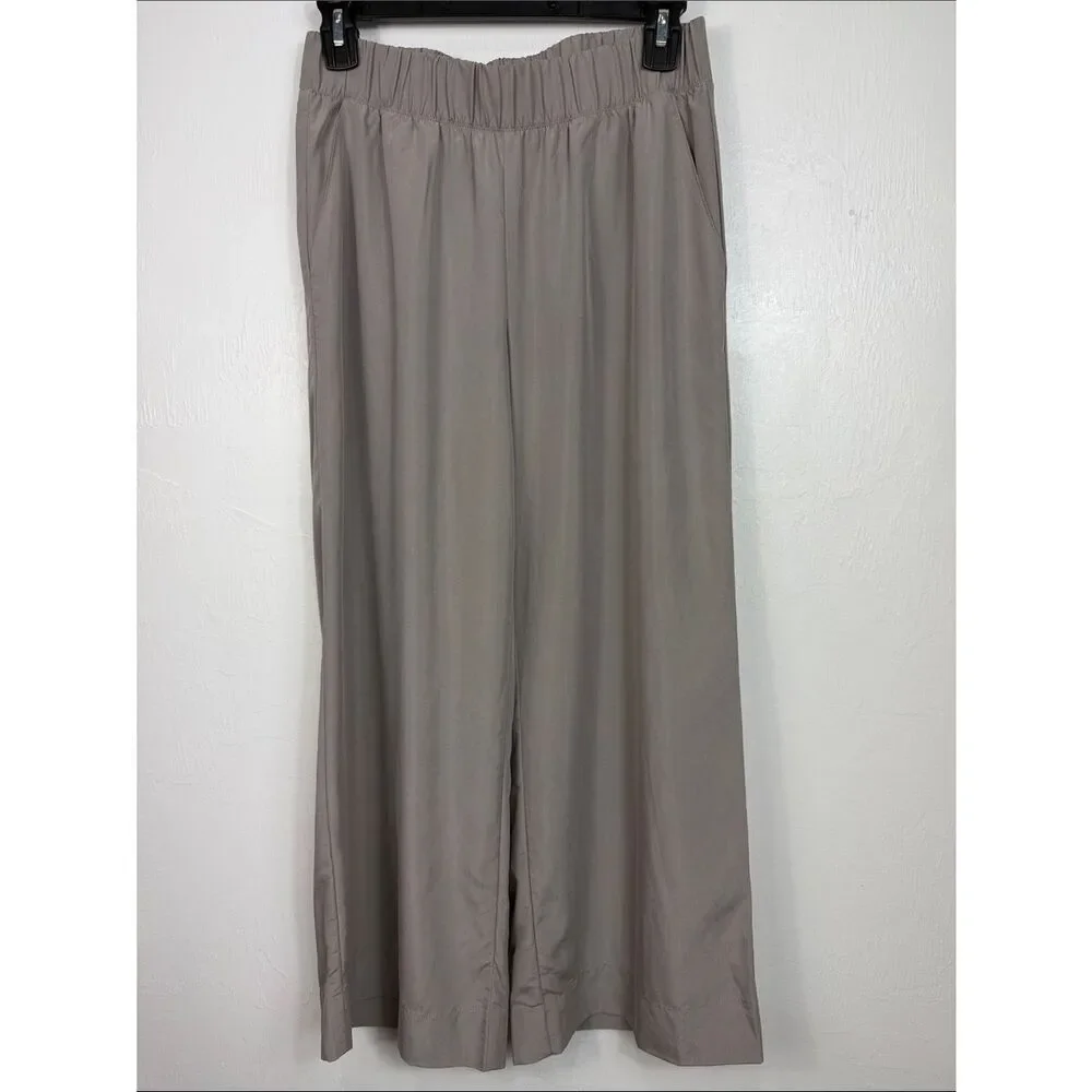 Haven Well Within Gray Wide Leg Pull On Pants Size XS Modal Blend